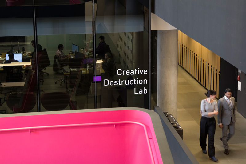 Photo of the Creative Destruction Lab at the Rotman School of Management