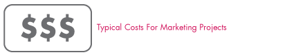 Typical marketing costs