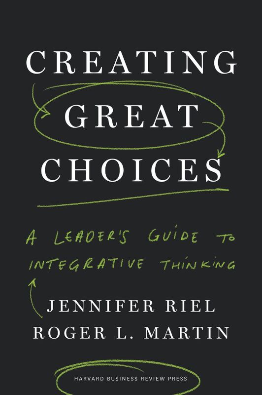 Book cover of Creating Great Choices