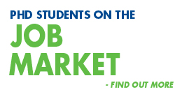 PhD students on the job market